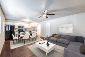 One of Weilan’s Renovated Units with Virtual Staging